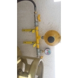 Tubulação com Gás Tubulação com Gás